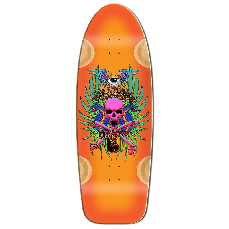 Bull Dog Skates 12 x 35 BEAMER 12 ORANGE Skateboard Deck