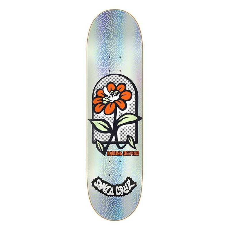 Santa Cruz 8.00 x 30.50 Delfino Flower Frame FeelBase Pro Skateboard Decks