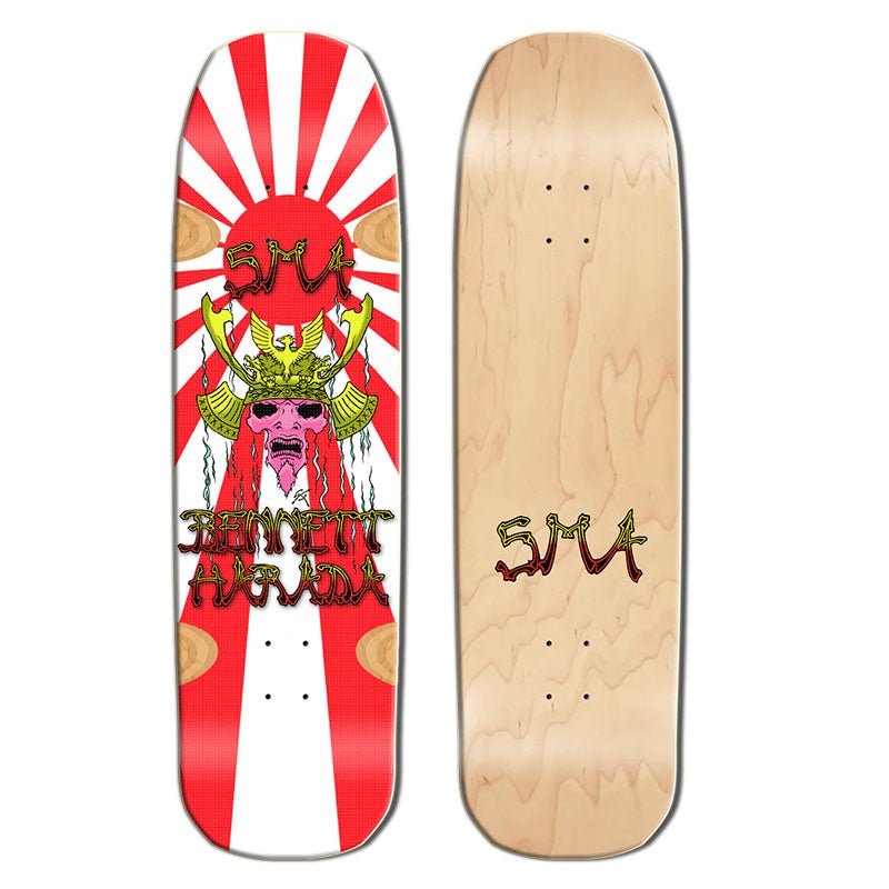 Santa Monica Airlines 9 x 33 BENNETT HARADA Tiger Samurai Natural Series 4 Skateboard Deck