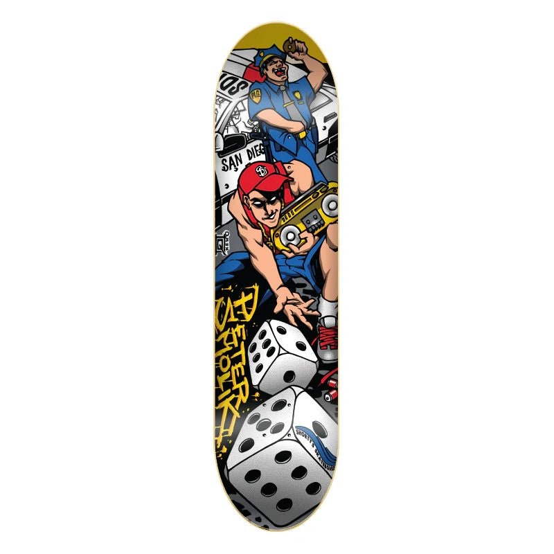 Shorty’s 8.125 Limited Smolik Dice Skateboard Deck