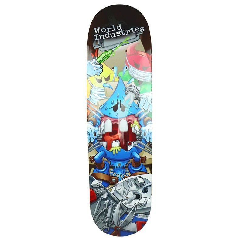 World Industries 8.25 Toothache Skateboard Deck