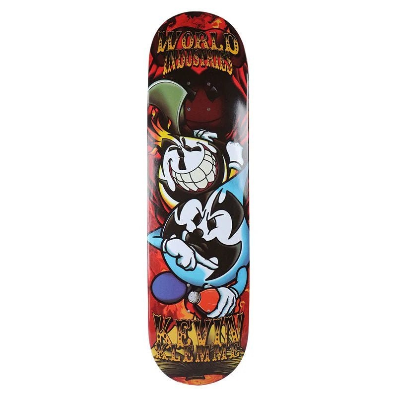 World Industries 8.75 Clowns Skateboard Deck