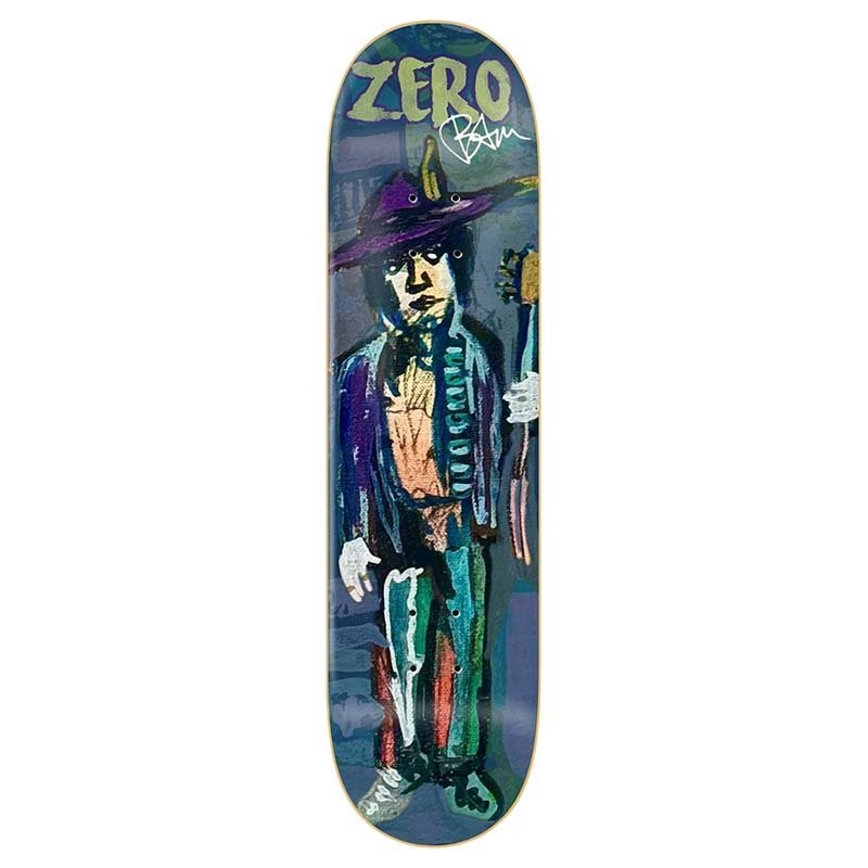 ZERO Bam Music Man Guest Deck 8.25 Skateboard Deck