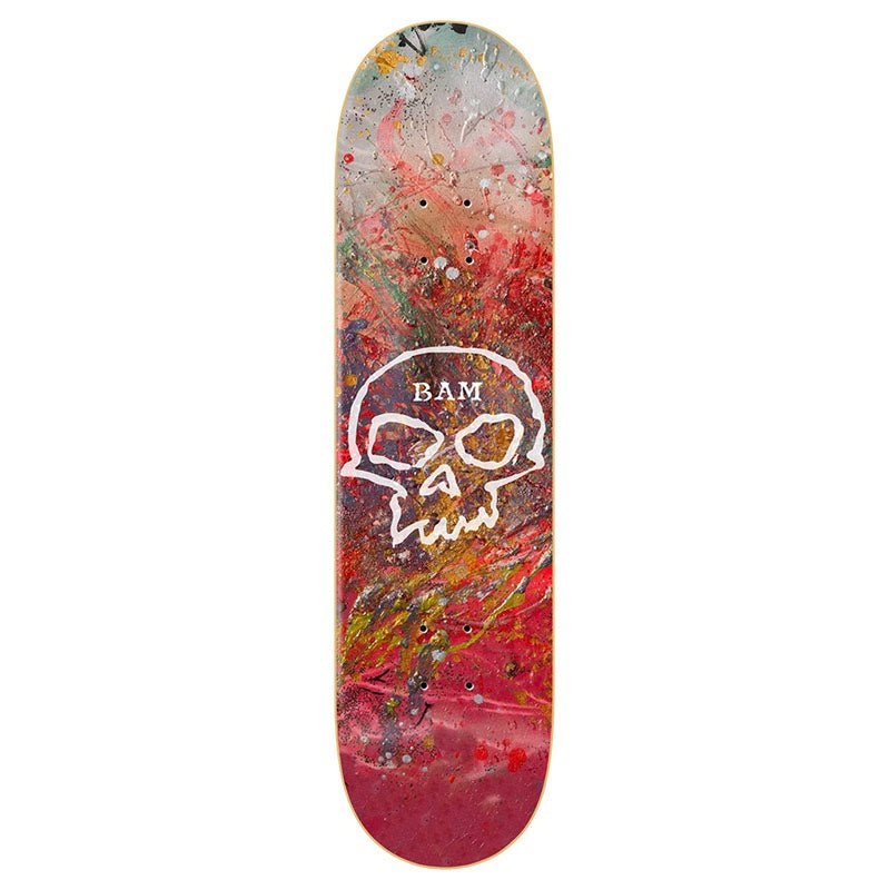 Zero Bam Single Skull Guest Deck 8.25 Skateboard Deck