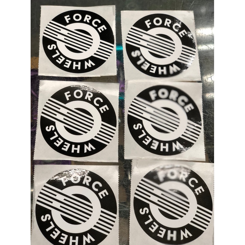 Force Wheels Sticker