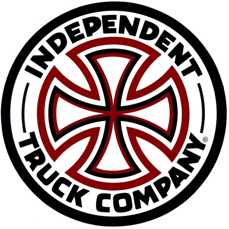 Independent Red/White Cross Sticker 3