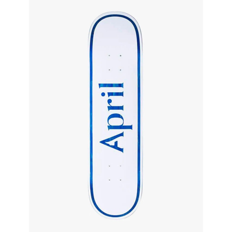 April Blue Logo Deck 8 & 8.38|8″|8.38″
