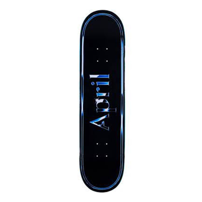 April Logo Chrome Deck 8