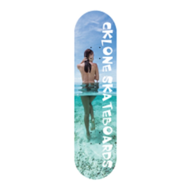 Cklone Beach Girl Skateboard Deck 8