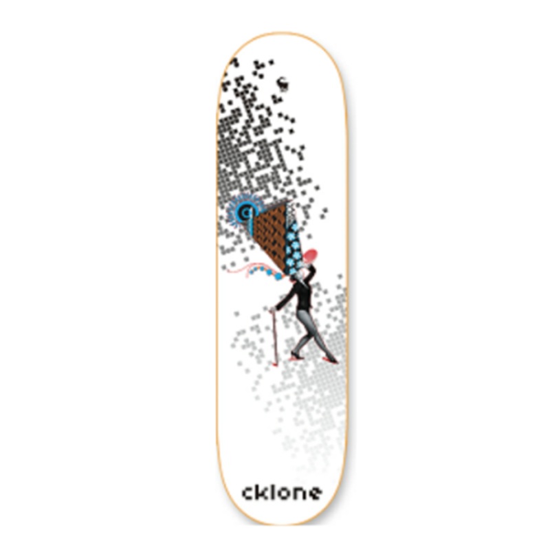Cklone Pixel Dancing Skateboard Deck 8