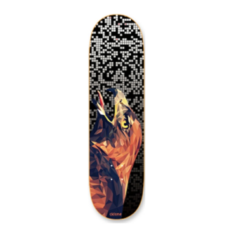 Cklone Pixel Eagle Head Skateboard Deck 8