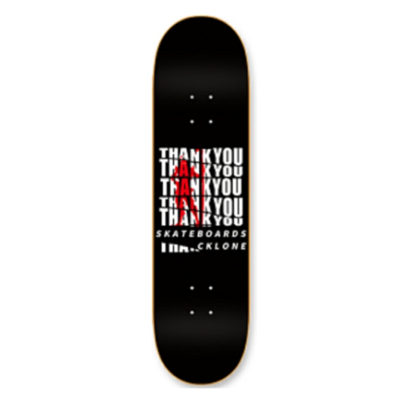 Cklone Thank you Skateboard Deck 8