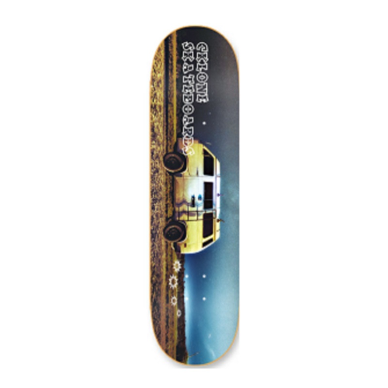 Cklone Van & Stars Skateboard Deck 8