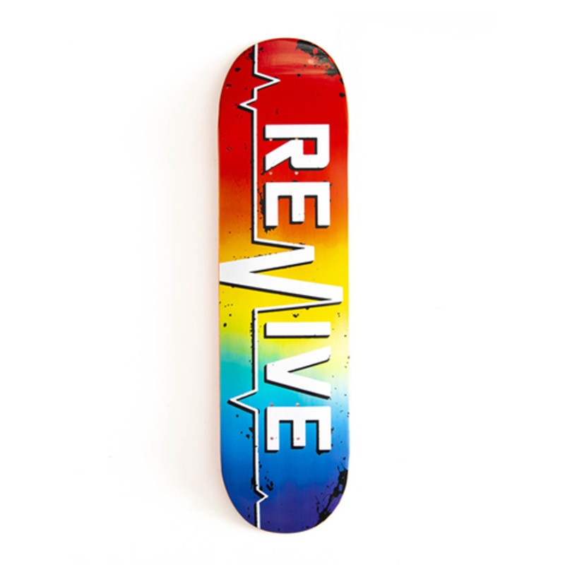 Revive Skateboards Rainbow Lifeline Deck