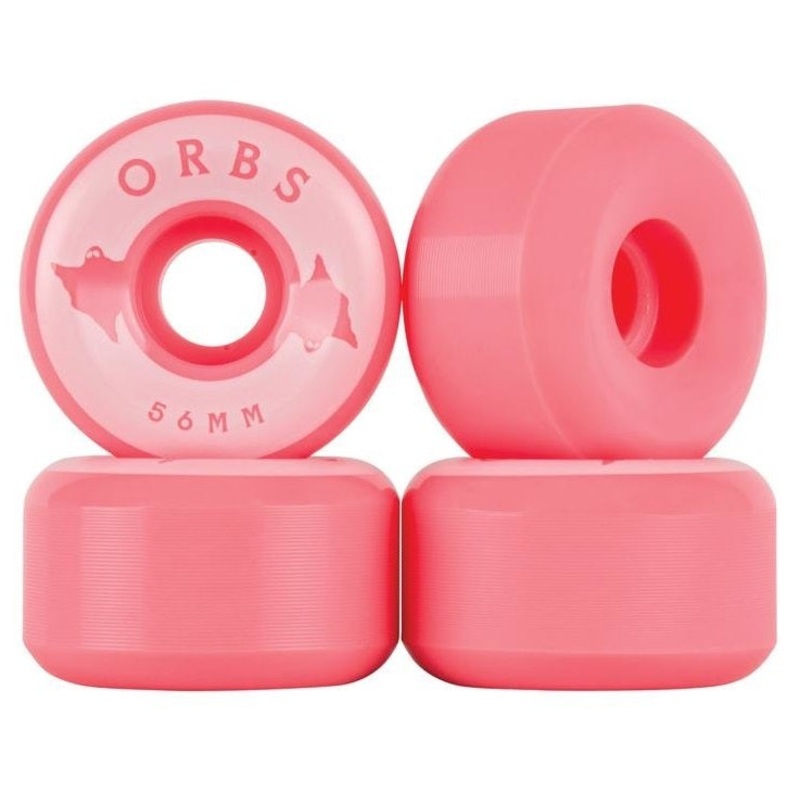 Welcome Orbs Wheels Solids Coral 56mm 99a