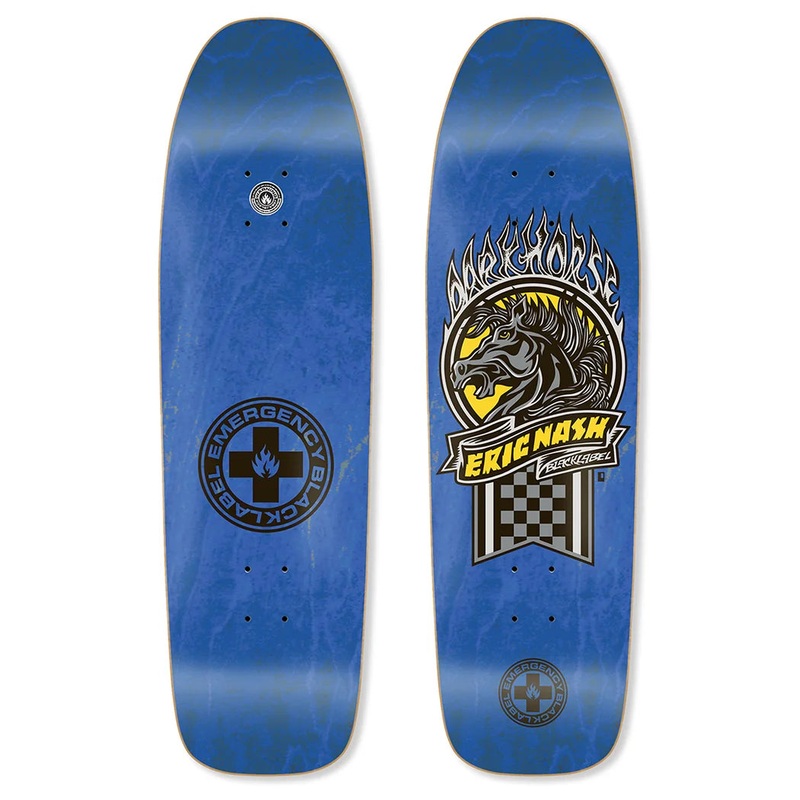Black Label Eric Nash Dark Horse Dark Bue Deck 8.5