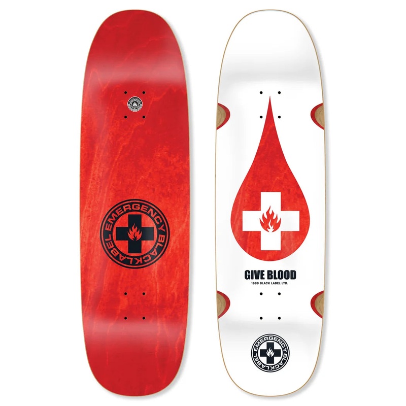 Black Label Give Blood Blunt Egg Deck 9.25